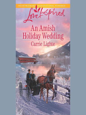 cover image of An Amish Holiday Wedding